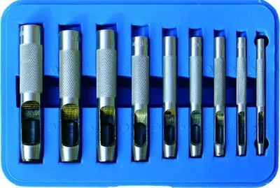 Produktbild von BGS 565 Locheisensatz, 3-12 mm, 9-tlg.