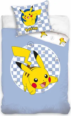 Obrázek produktu pro Dětské povlečení Pokémon Jedinečný Pikachu
