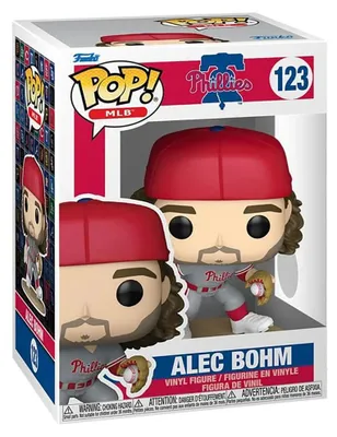 Imagen del producto de Figura de vinilo POP de la MLB, equipo Phillies, personaje: Alec Bohm, 9 cm