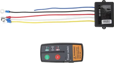 Obrázek produktu pro Bezdrátové dálkové ovládání navijáku, DC 12 V, 24 V, 3 v 1, ovladač s dlouhou životností pro nákladní vozidla, čtyřkolky, SUV