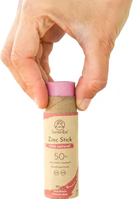 Produktbild von Suntribe Zink-Sonnenstick SPF 50 Pretty Pink 30 g