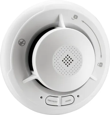 Produktbild von Wiltec Rauchmelder vernetzt mit 10-Jahres-Batterie und Funktechnologie Fotoelektrischer Feuermelder mit 85 dB Alarm für effektiven Brandschutz in Wohnung und Haus