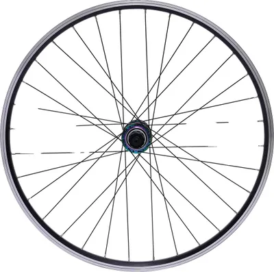 Productafbeelding van Mountainbike wielset, schijfremmen met dubbele bevestigingsgaten, veelzijdig compatibel, zwart