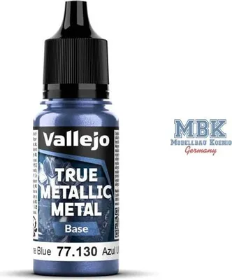 Productafbeelding van Vallejo VA77130, metallic basisverf - Ultramarijnblauw