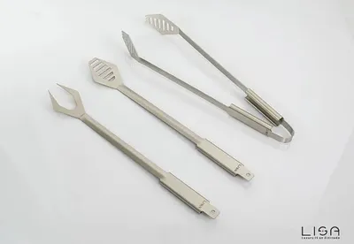 Produktbild von LISA – Set mit 3 Grillbestecken