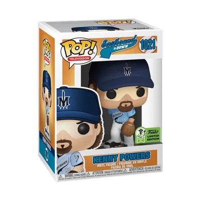 Immagine prodotto di Funko Pop! Televisione 1021 Eastbound and Down, Kenny Powers, Baseball, Edizione limitata, Vinile da collezione, Fan Art, Merchandise