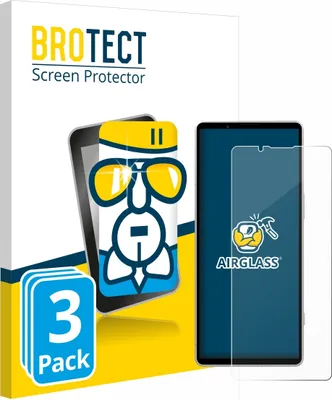Produktbild von 3x BROTECT Schutzglas für Sony Xperia 5 V Schutzfolie Panzer Folie Glas Display Schutz klar
