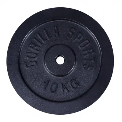 Obrázok produktu pre Gorilla Sports Sada záťažových kotúčov, 2 x 10 kg, 2 x 5 kg