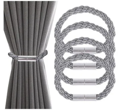 Produktbild von Magnetische gordijnhouders, 4-stufig, dekorativ, Accessoires
