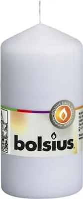 Zdjęcie produktu dla BOLSIUS Stumpenkerze 12x5,8cm weiß