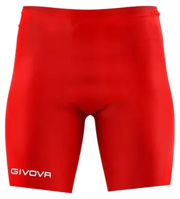 Image de Givova - Cuissard de cyclisme pour homme MR2410 (L) (rouge)