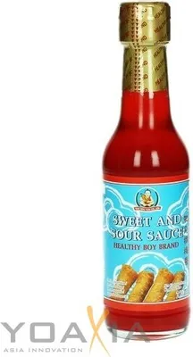 Produktbild von Healthy Boy Brand Süß-Saure Sauce 250ml | Süß Sauer Soße | Asia Sauce Süß-Sauer