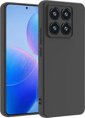 Produktbild von Lenuo Frosted Hülle für Xiaomi 14T Pro, Schwarz