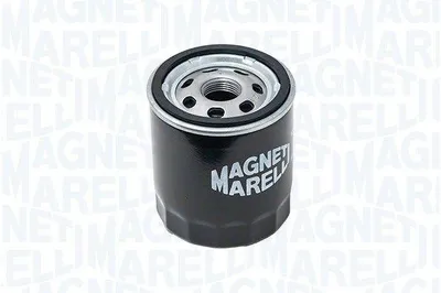 Productafbeelding van Oliefilter MAGNETI MARELLI 153071762455, een schroeffilter voor:* VW Polo (hatchback, model 6R1, 6C1)* SEAT Ibiza IV (hatchback, model 6J5, 6P1)* AUDI A1 Sportback