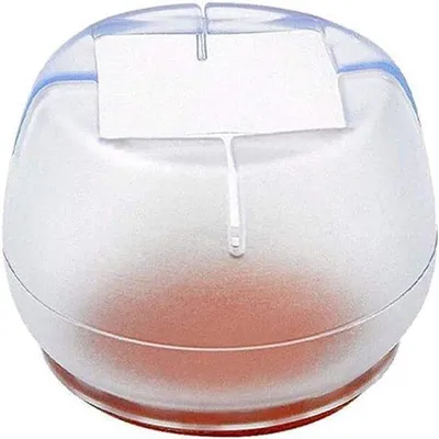 Image de Embouts de protection pour pieds de chaise, pour sols durs, en silicone