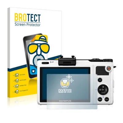 Produktbild von 2x BROTECT Schutzfolie für Olympus XZ-1 Displayschutz Displayschutzfolie Folie Matt Entspiegelungsfolie