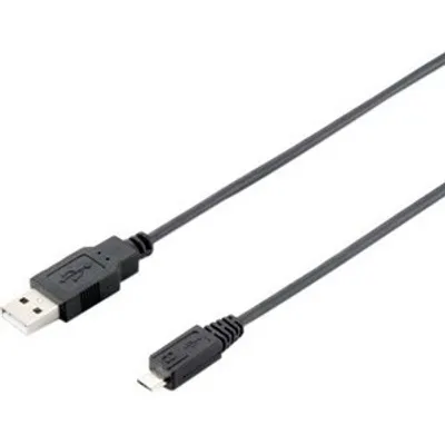 Produktbild von Equip Kabel USB-A 2.0 -> micro B St/St 1.00m schwarz Polybeutel