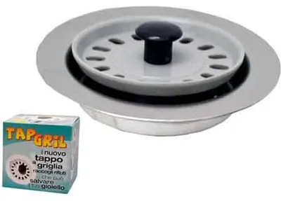 Obrázok produktu pre Mriežkový uzáver pre drez s prírubou Ø 70