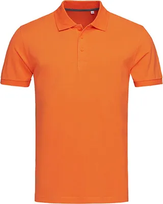 Produktbild von Stedman ST9060 | Herren Harper Polo Short Sleeve - Farbe: Pumpkin - Größe: L