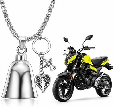 Produktbild von Glücksbringer-Motoranhänger – Zinklegierung – Mit Schlüsselring