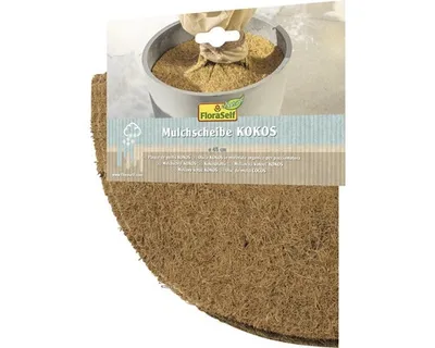 Produktbild von FloraSelf Mulchscheibe Cocodisc Ø 45 cm natur