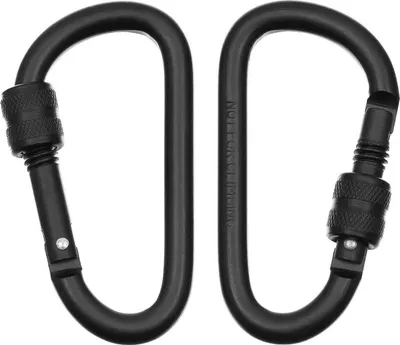 Immagine prodotto di Moschettone, tappo a vite, D 8mmx8cm, confezione da 2, nero