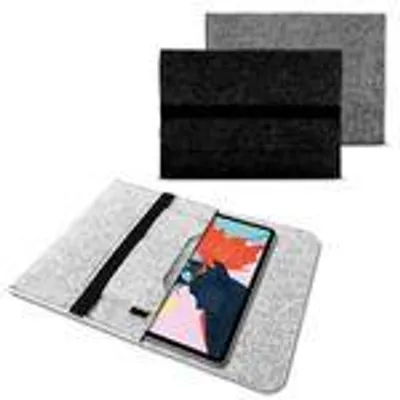 Produktbild von Tablet Tasche für Doogee VPAD 12 Zoll Sleeve Hülle Filz Cover Schutzhülle CaseFarbe:Dunkelgrau