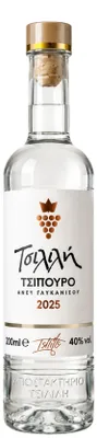 Produktbild von Tsipouro ohne Anis 40% 0,2l Tsililis