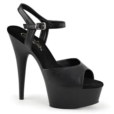 Obrázok produktu pre Dámske sandále DELIGHT-609 značky Pleaser, Black Matte , EU 39, US 9