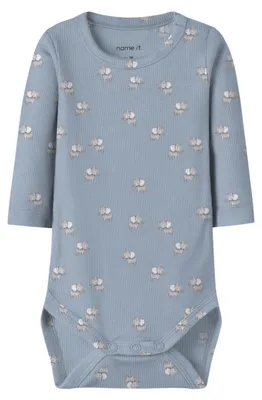 Immagine prodotto di Name IT, Body da uomo, modello Nbmhobit Ls, colore Blue Fog, taglia numerica 56