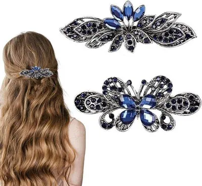 Produktbild von Haarklem mit Strasssteinen Vintage Geschenk