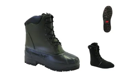 Produktbild von Treemme Trekking-Stiefel 4x4 Terrano Grün-Schwarz, Grösse:36-37