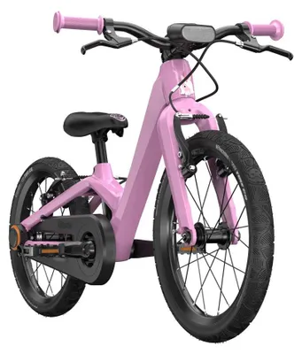 Image de Vélo pour enfant Affenzahn, modèle licorne, couleur rose, 16 pouces.