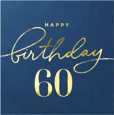 Image de SERVIETTES EN PAPIER "Joyeux anniversaire", couleur grenat, 60 pièces, paquet de 10