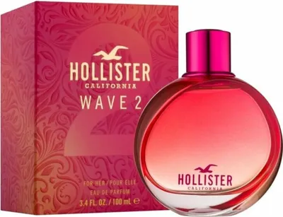 Imagen del producto de Hollister California Wave 2 para mujer, Eau de Parfum, 100 ml