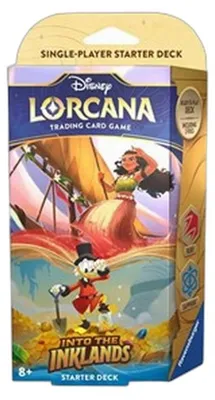 Zdjęcie produktu dla Lorcana Into the Inklands: Ruby & Sapphire Starter Deck