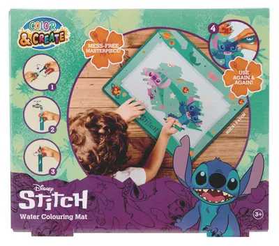 Produktbild von Canenco Stich-Aquarell-Spielmatte, 51 x 41 cm