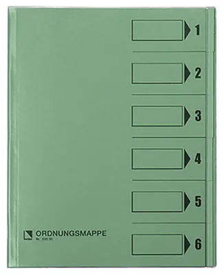 Produktbild von Archivmappe mit Schutzhülle, grün