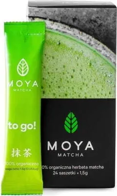 Produktbild von MATCHA GRÜNER TEE IN BEUTELN  (24 x 1,5 g) 36 g - MOYA MATCHA