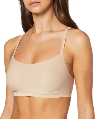 Immagine prodotto di Bustier Chantelle donna - SoftStretch, coppe morbide, ferretto, senza cuciture Nude XS/S