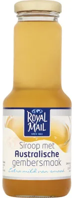 Obrázek produktu pro Royal Mail Gember Sirup 250 ml - Pikantní zázvorový sirup do nápojů a dezertů