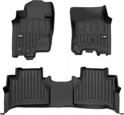 Immagine prodotto di Tappetini in gomma e tappetini Nissan Navara 4 2014-2022 con profilo 3D