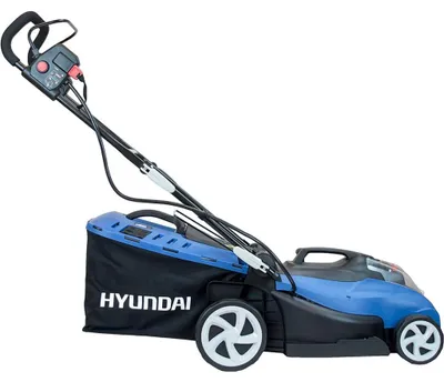 Produktbild von Elektro-Rasenmäher Hyundai HY-LM3801 E, 1600 W, 53 cm, 40 l, blau