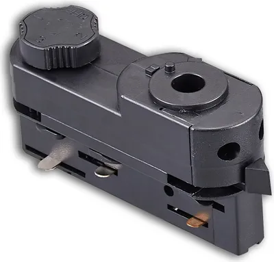 Produktbild von ISOLED 3-Phasen DALI Schiene Universaladapter, schwarz