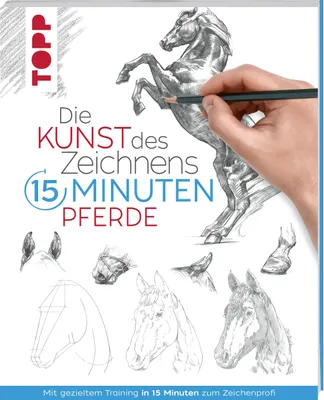 Produktbild von Die Kunst des Zeichnens 15 Minuten - Pferde