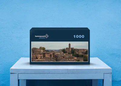 Produktbild von hansepuzzle 68871 - Stadt Puzzle, 1050 Teile, Orte, 60,0 x 46,0cm mit hochwertiger Aufbewahrung, Kartonbox und wiederverschließbarem Beutel