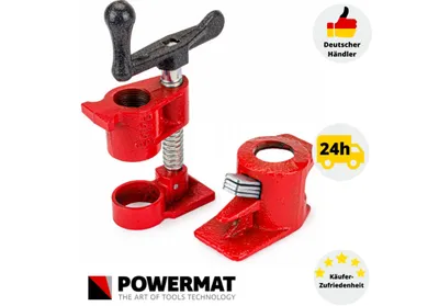 Produktbild von Rohr-Schraubzwinge 3/4" Rohrschraubstock Endlos Klemmenzwinge Schraubzwingen