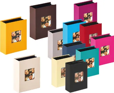 Produktbild von Walther Minimax Einsteckalbum Fun 100 Fotos 10x15 cm farblich sortiert