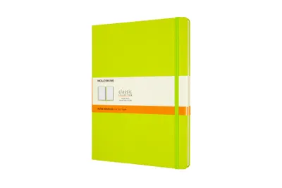 Produktbild von Moleskine Notizbuch XL, Liniert, Fester Einband, Limetten Grün
