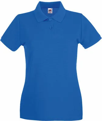 Produktbild von Fruit of the Loom - Lady-Fit Premium Polo - Royal Blue - L